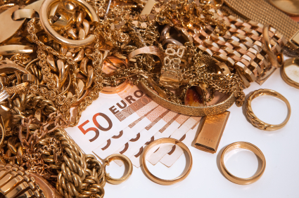 Geld beim online Goldankauf